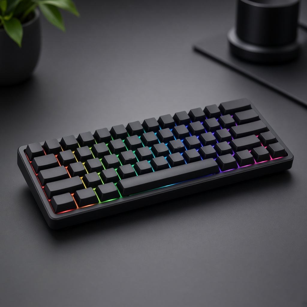 Keyboard and monitor setup